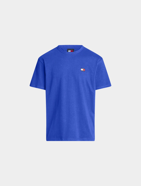 Tommy Jeans - Tommy Badge Crew Neck T-Shirt - Blue