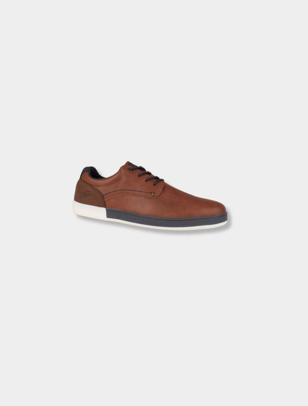 Tommy Bowe Shoe - Russell Casual Shoe - Camel