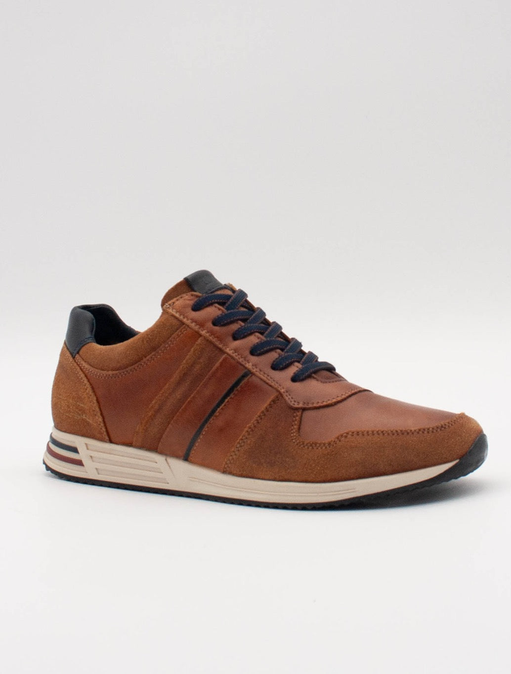 Tommy Bowe Shoe - Skelton Casual Trainer - Camel