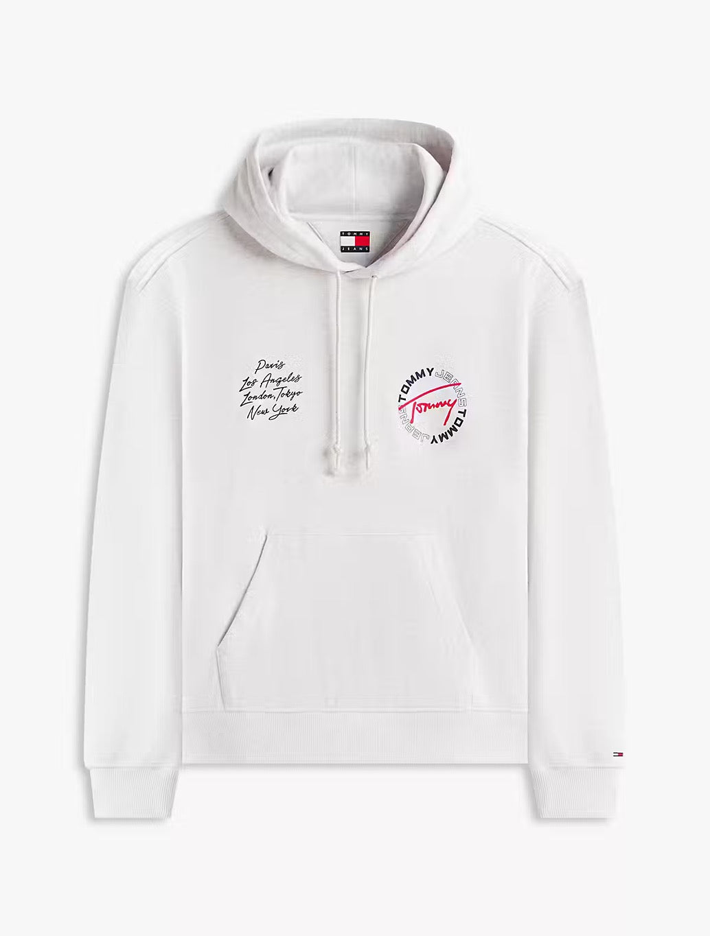 Tommy Jeans - Back Graphic Hoodie - Light Grey