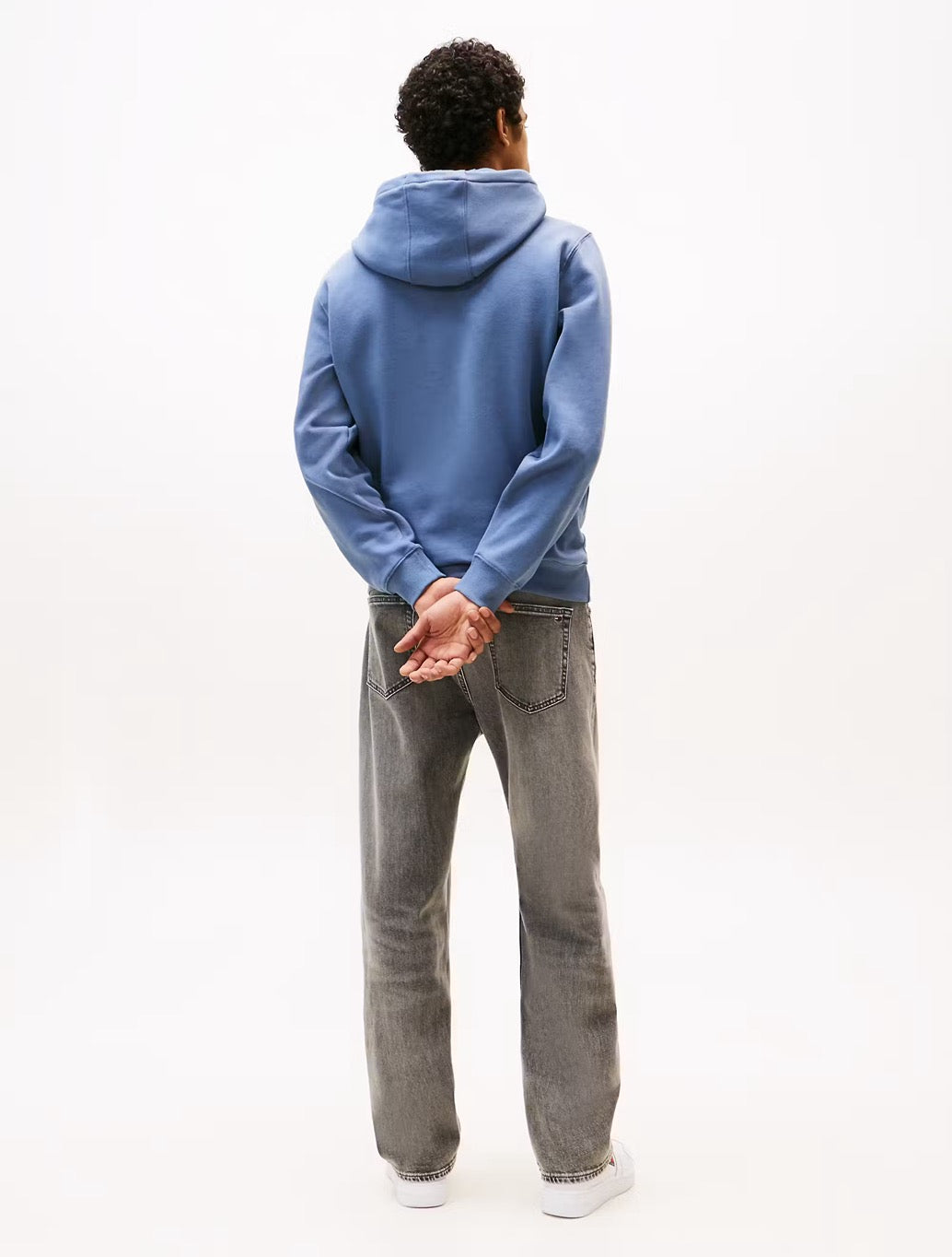 Tommy Jeans - Brushed Fleece Hoody - Blue