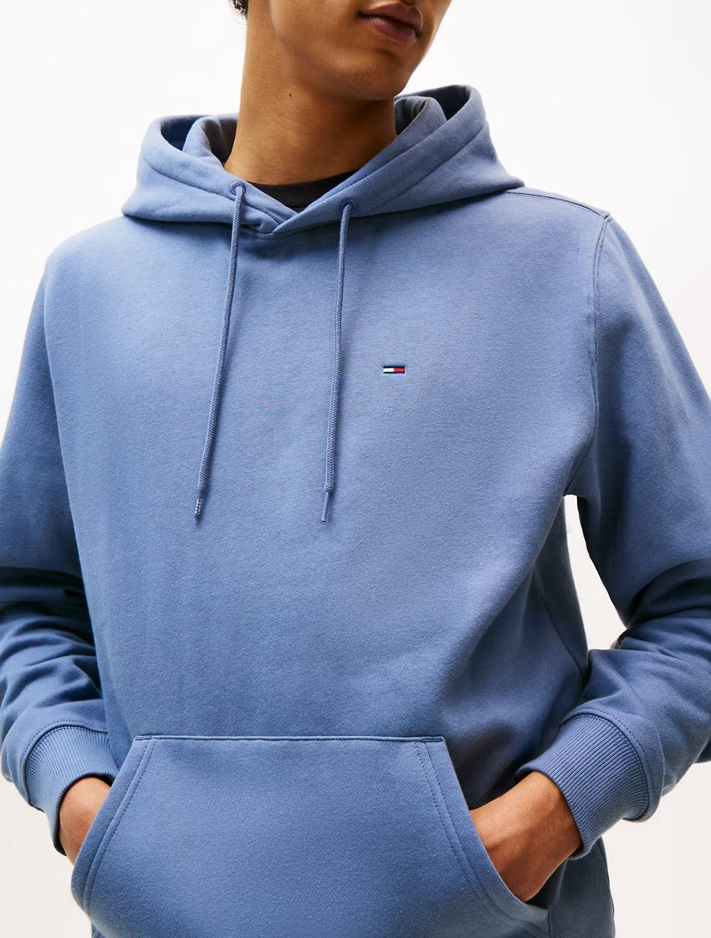 Tommy Jeans - Brushed Fleece Hoody - Blue