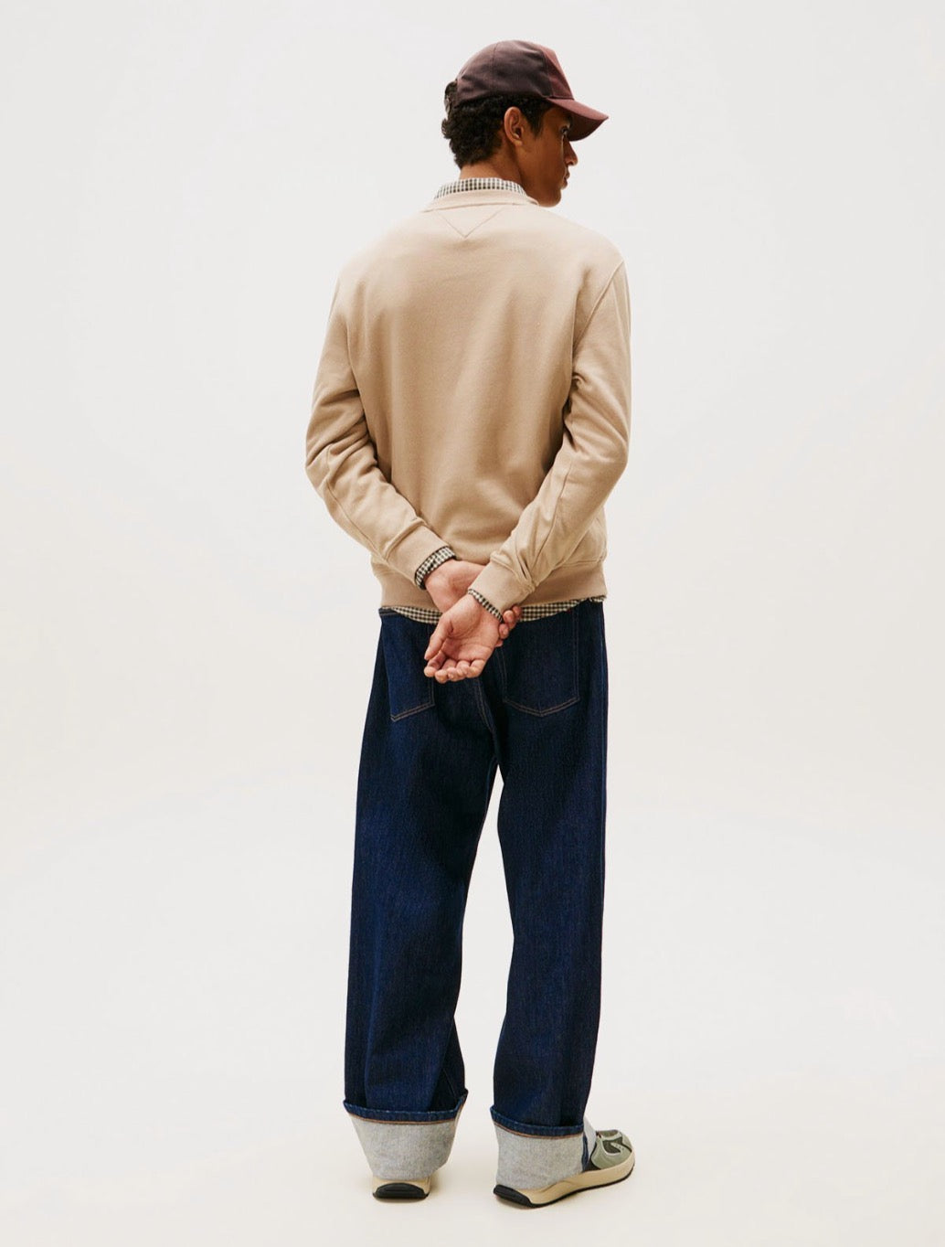 Tommy Jeans - Brushed Fleece Sweatshirt - Light Brown
