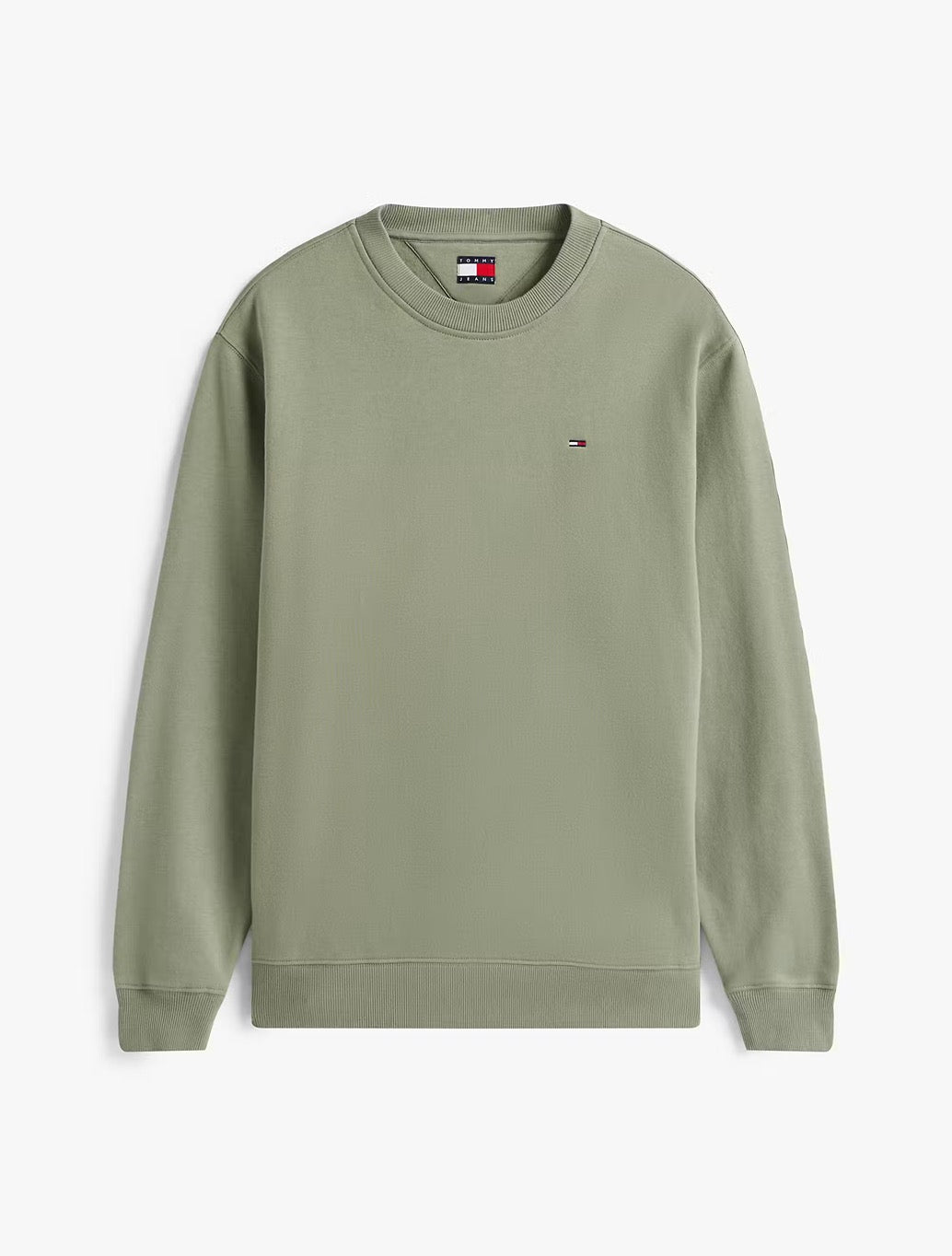 Tommy Jeans - Brushed Fleece Sweatshirt - Light Khaki