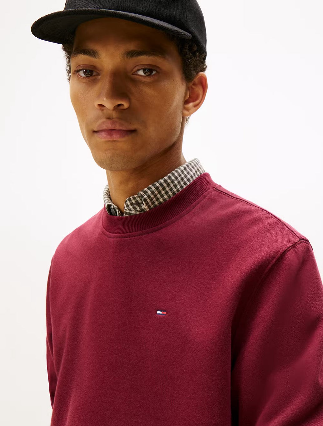 Tommy Jeans - Brushed Fleece Sweatshirt - Wine