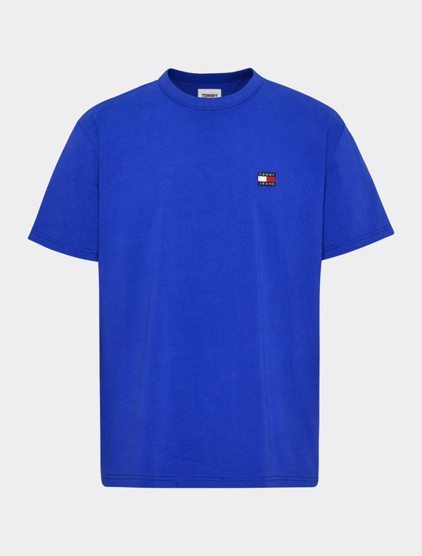 Tommy Jeans - Classic Badge Flag T-Shirt - Dark Blue