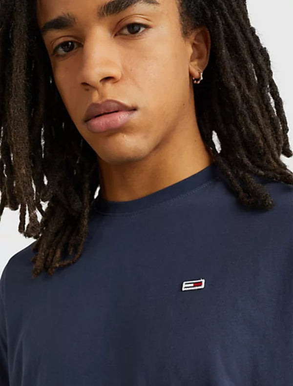 Tommy Jeans - Classic Regular Fit Crew T-Shirt - Navy