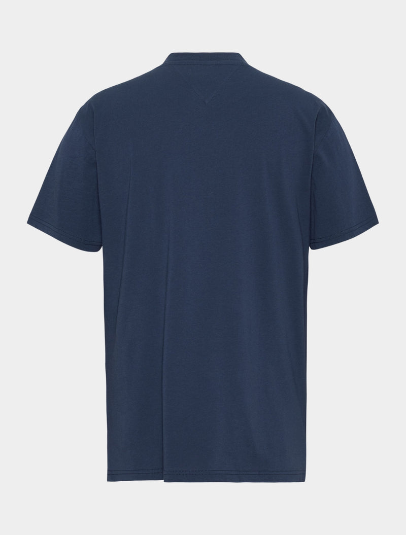 Tommy Jeans - Classic Small Flag Logo T-Shirt - Navy
