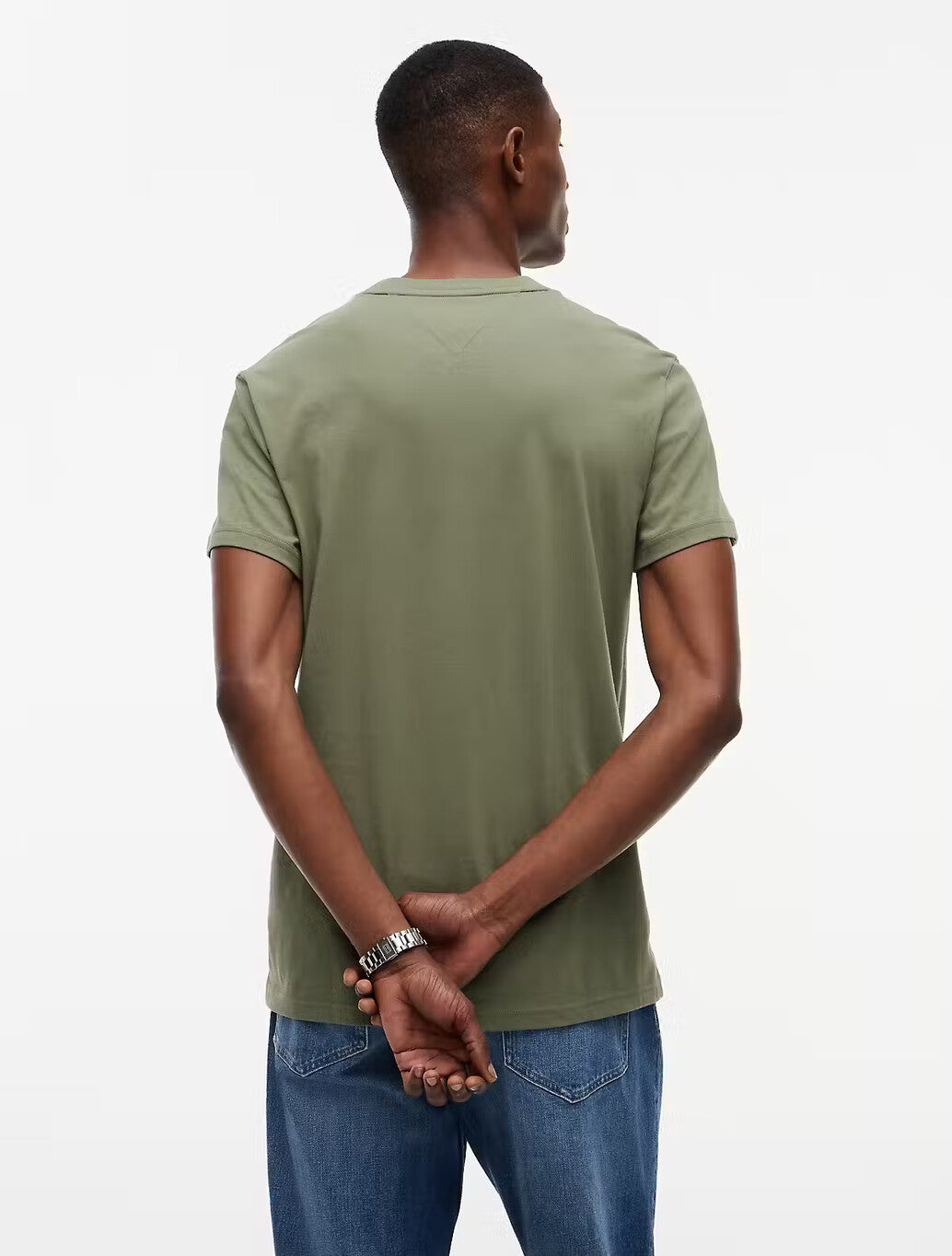 Tommy Jeans DNA Play Slim Fit T-Shirt in Rocky Mountain