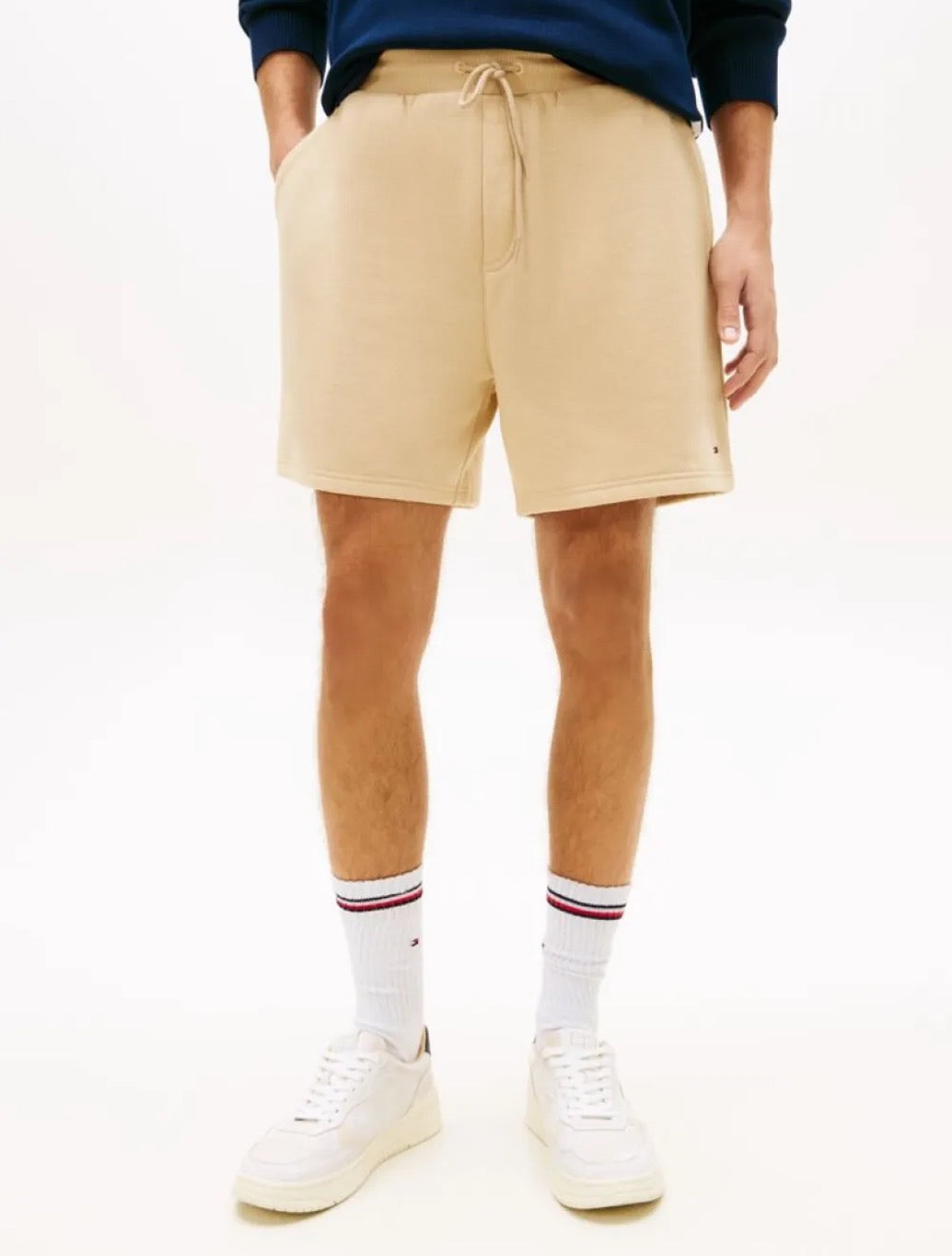 Tommy Jeans Drawstring Shorts in Tan