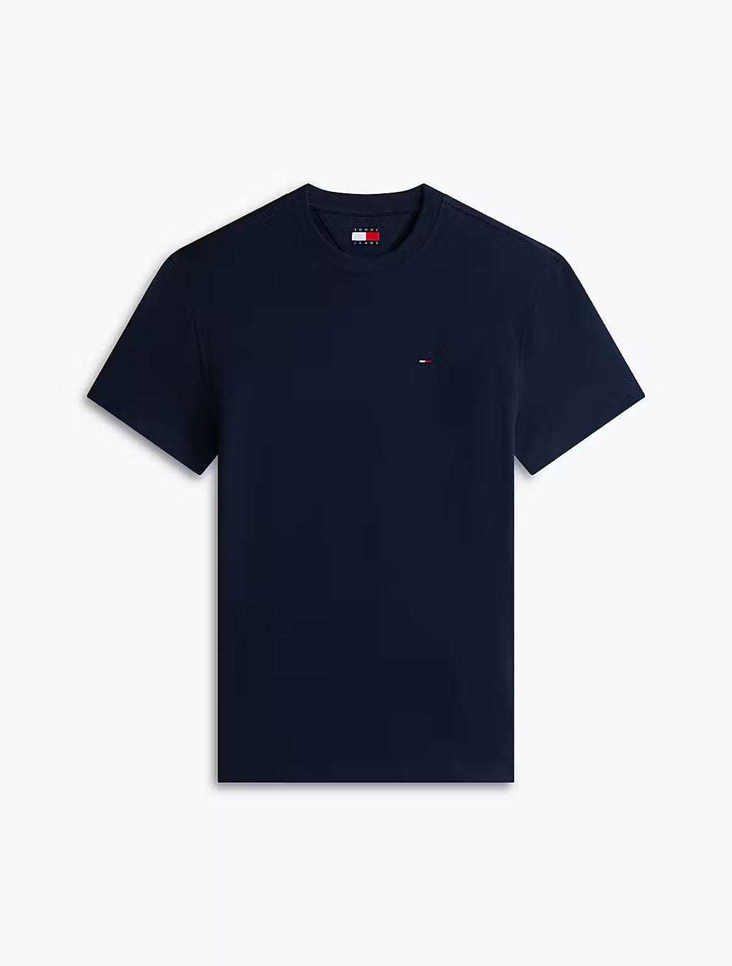 Tommy Jeans Embroidered Flag T-Shirt in Navy