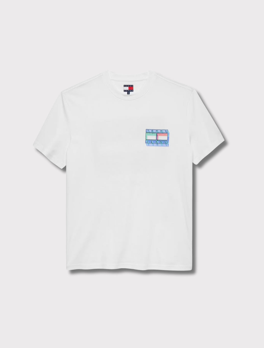 Tommy Jeans - Back Graphic Crew Neck T-Shirt - Ecru