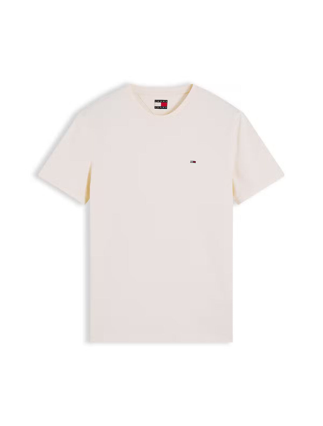 Tommy Jeans Jaspe Slim Fit T-Shirt in Cream