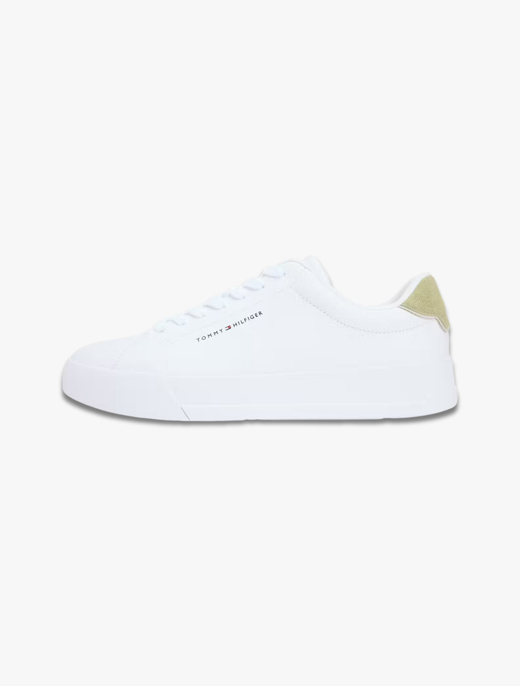 Tommy Jeans - Logo Court Leather Trainers - White