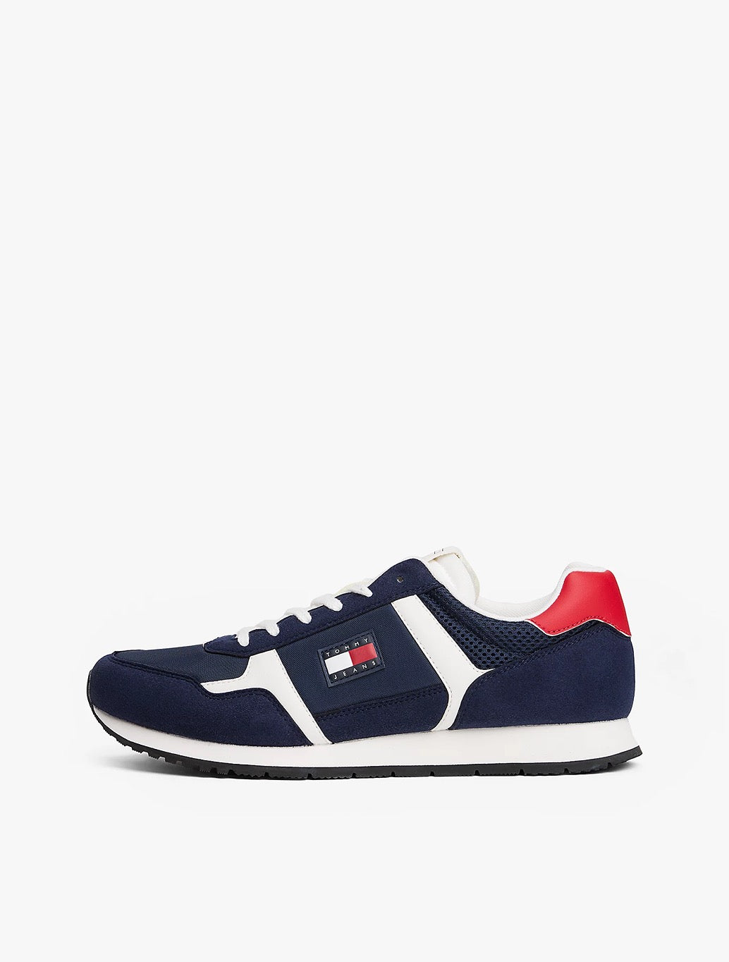 Tommy Jeans - Mixed Texture Trainers - Navy