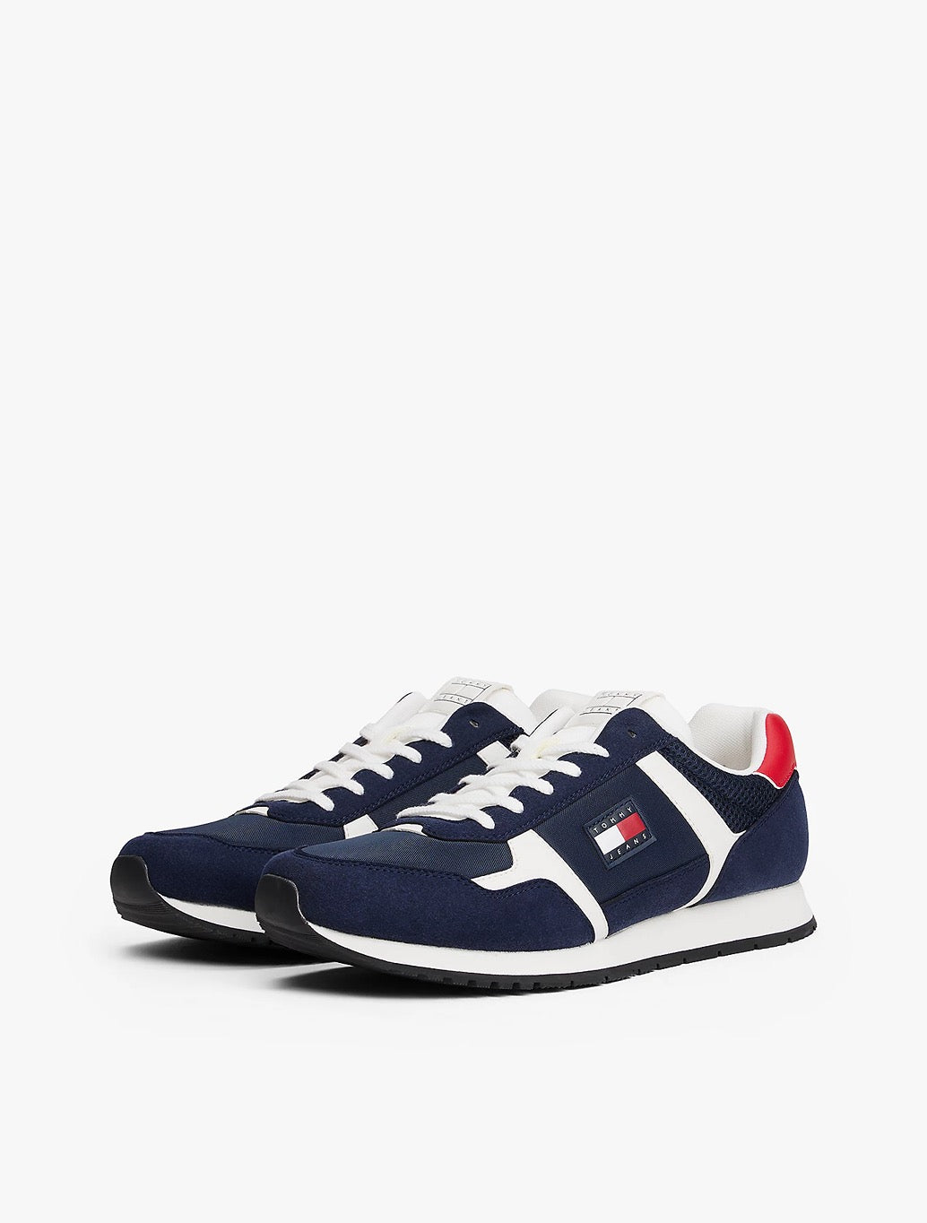 Tommy Jeans - Mixed Texture Trainers - Navy