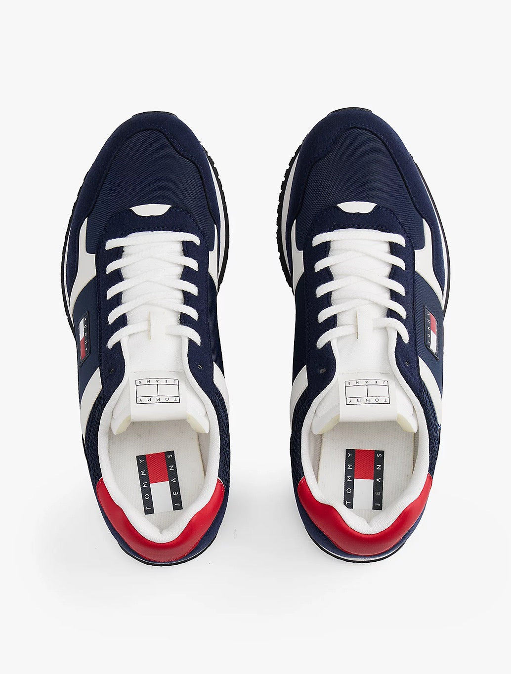 Tommy Jeans - Mixed Texture Trainers - Navy