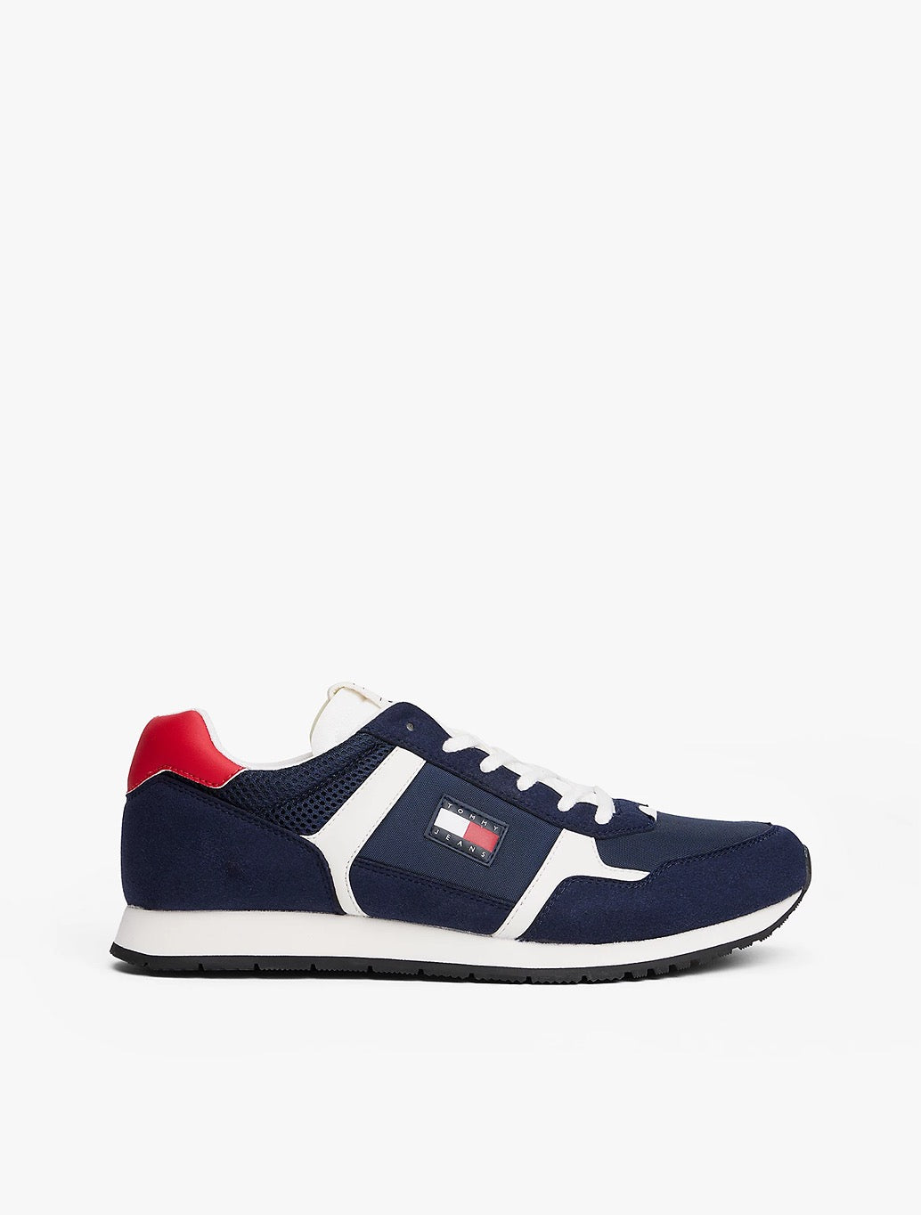 Tommy Jeans - Mixed Texture Trainers - Navy