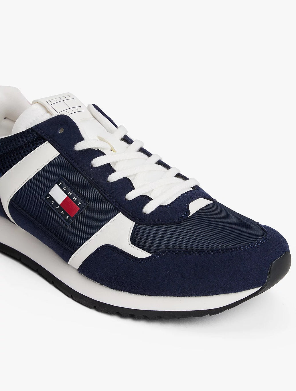 Tommy Jeans - Mixed Texture Trainers - Navy