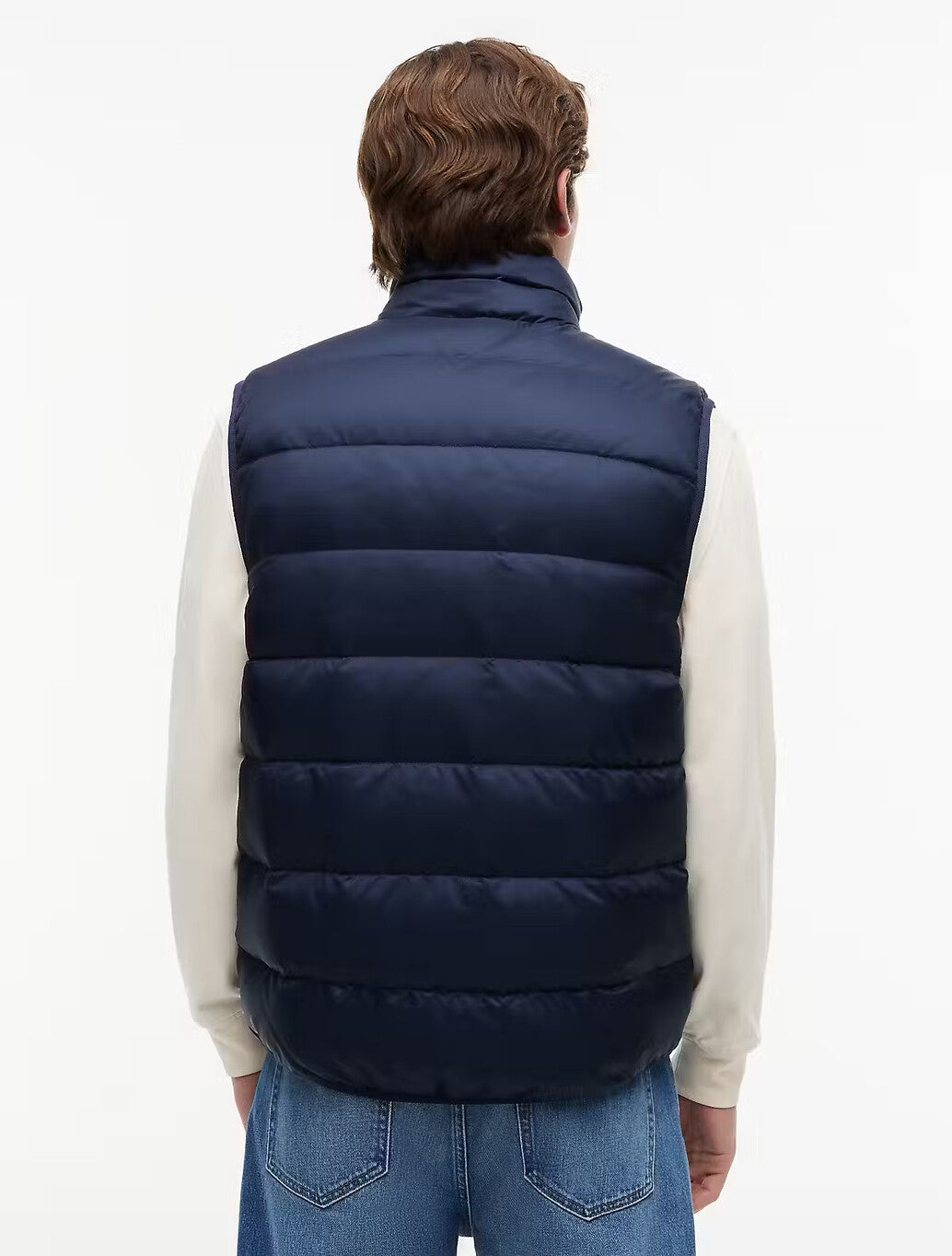 Tommy Jeans Packable Lightweight Down Gilet in Dark Blue