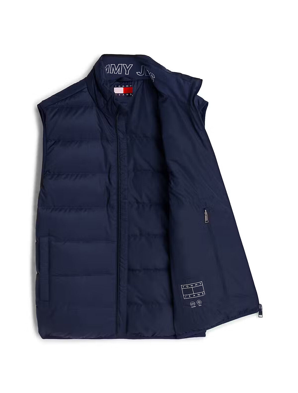 Tommy Jeans Packable Lightweight Down Gilet in Dark Blue