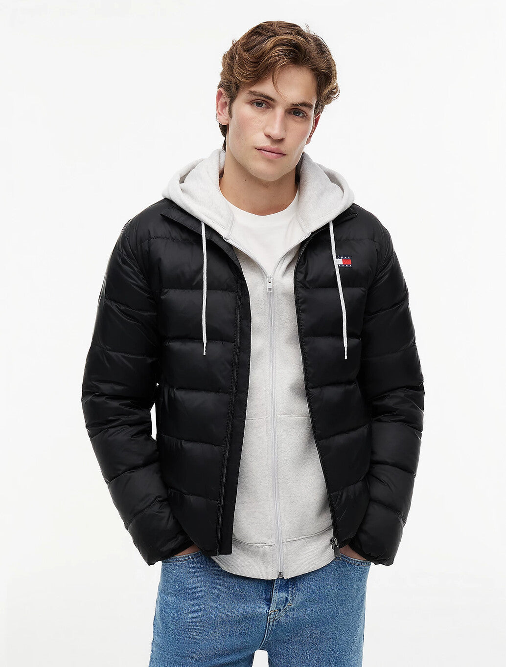 Tommy Jeans Packable Down Jacket in Black