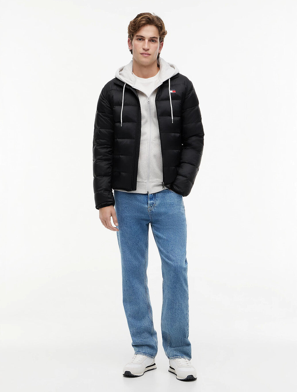 Tommy Jeans Packable Down Jacket in Black