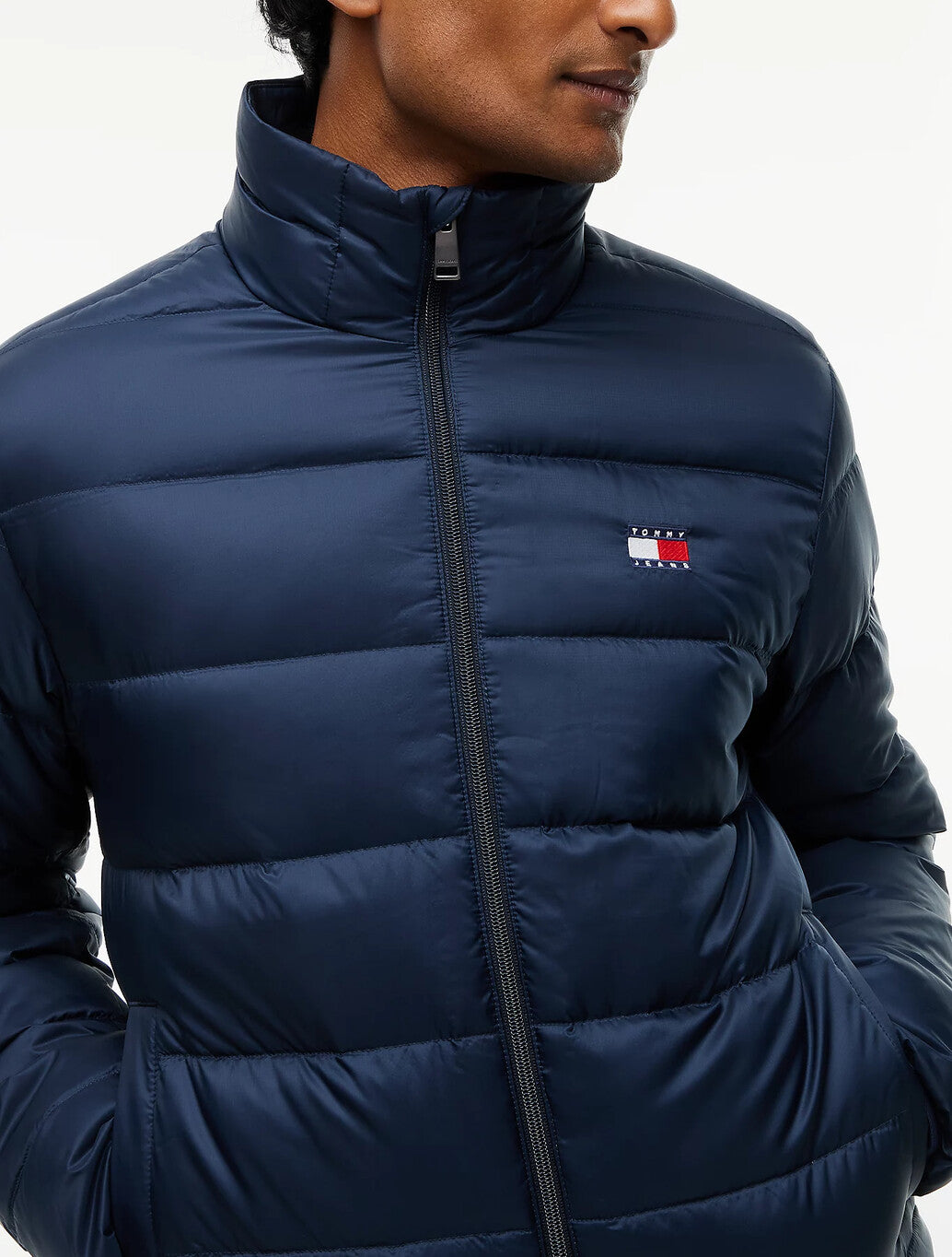 Tommy Jeans Packable Down Jacket in Dark Blue