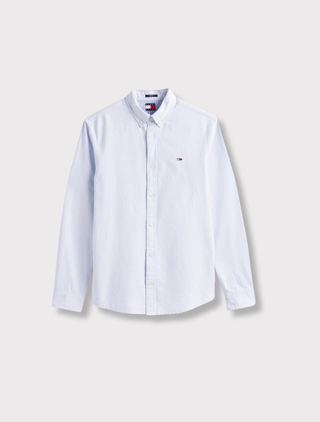 Tommy Jeans - Regular Fit Button Down Oxford Shirt - Light Blue