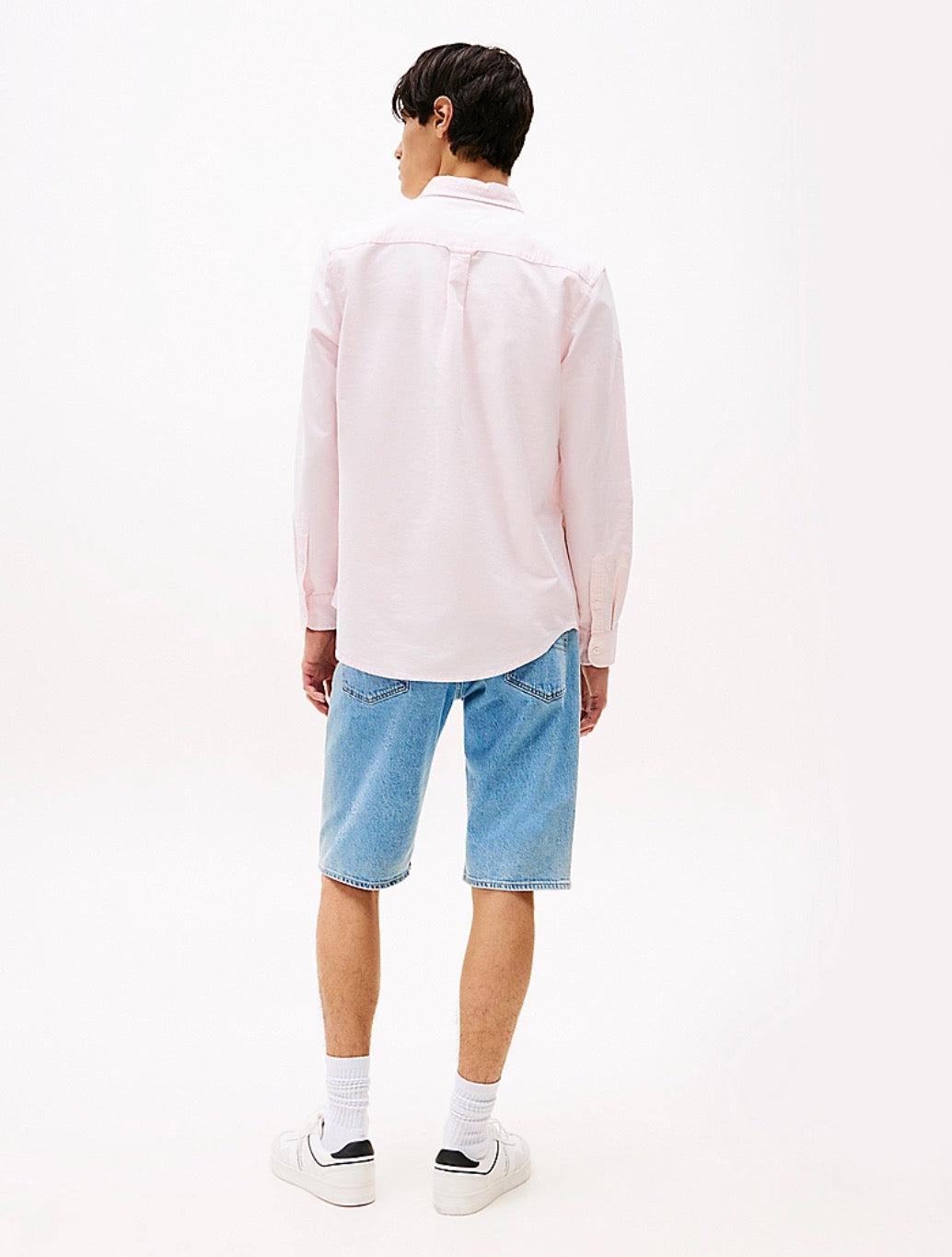 Tommy Jeans - Regular Fit Button Down Oxford Shirt - Pink
