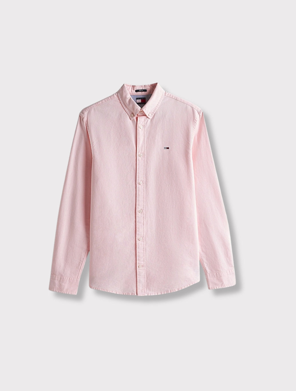 Tommy Jeans - Regular Fit Button Down Oxford Shirt - Pink