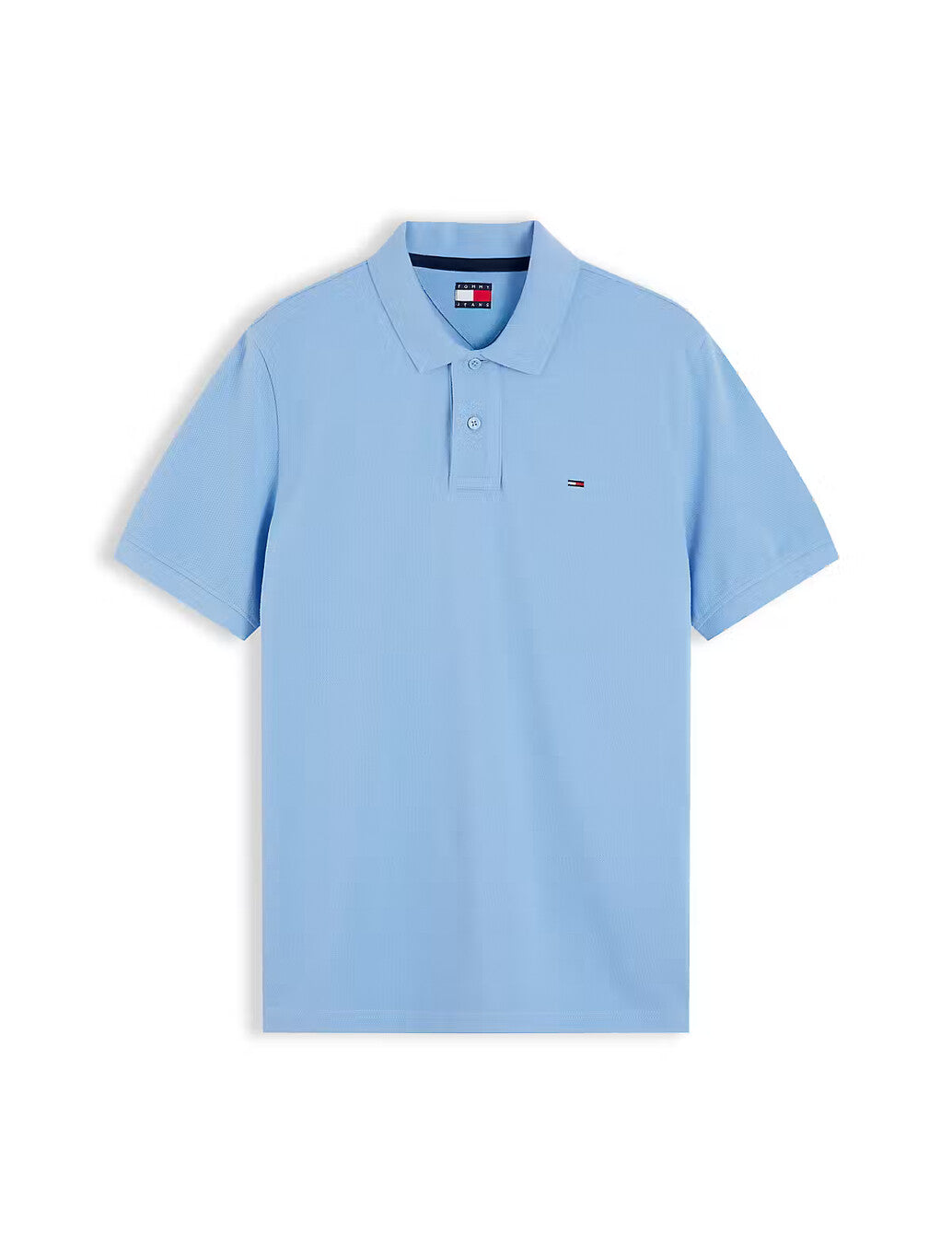 Tommy Jeans Regular Fit Polo Shirt in Blue