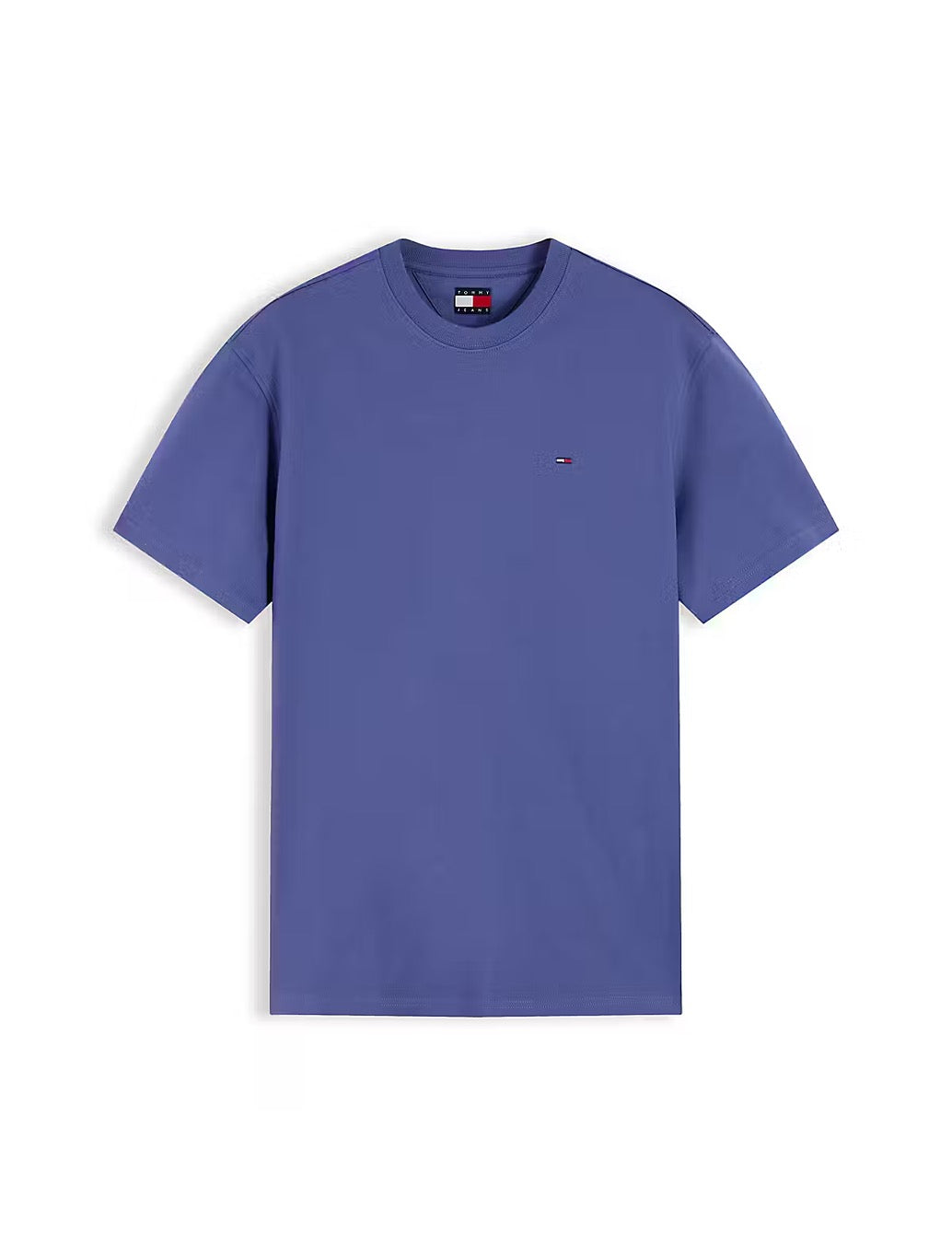 Tommy Jeans Relaxed Flag Logo T-Shirt in Dark Blue