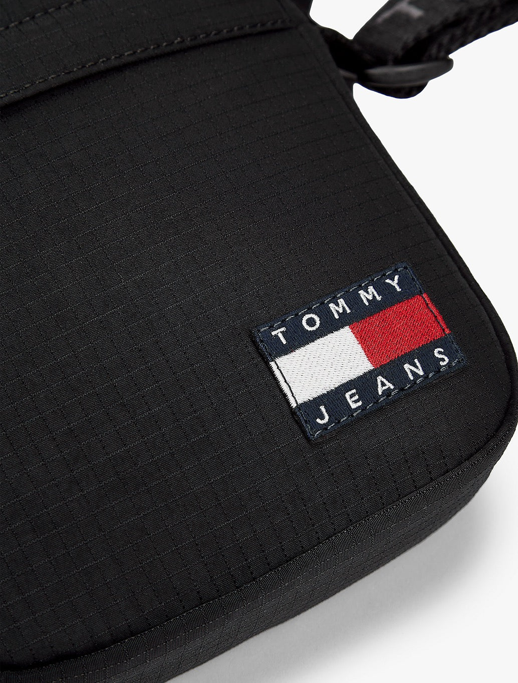 Tommy Jeans Ripstop Reporter Bag in Black