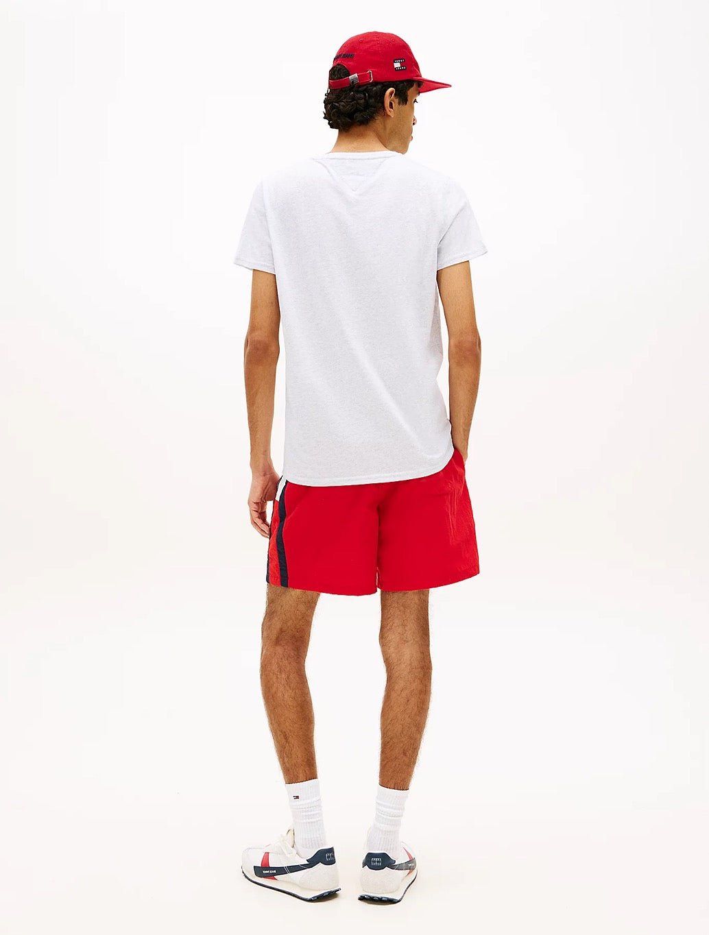 Tommy Jeans Extra Slim Fit T-Shirt in Light Grey