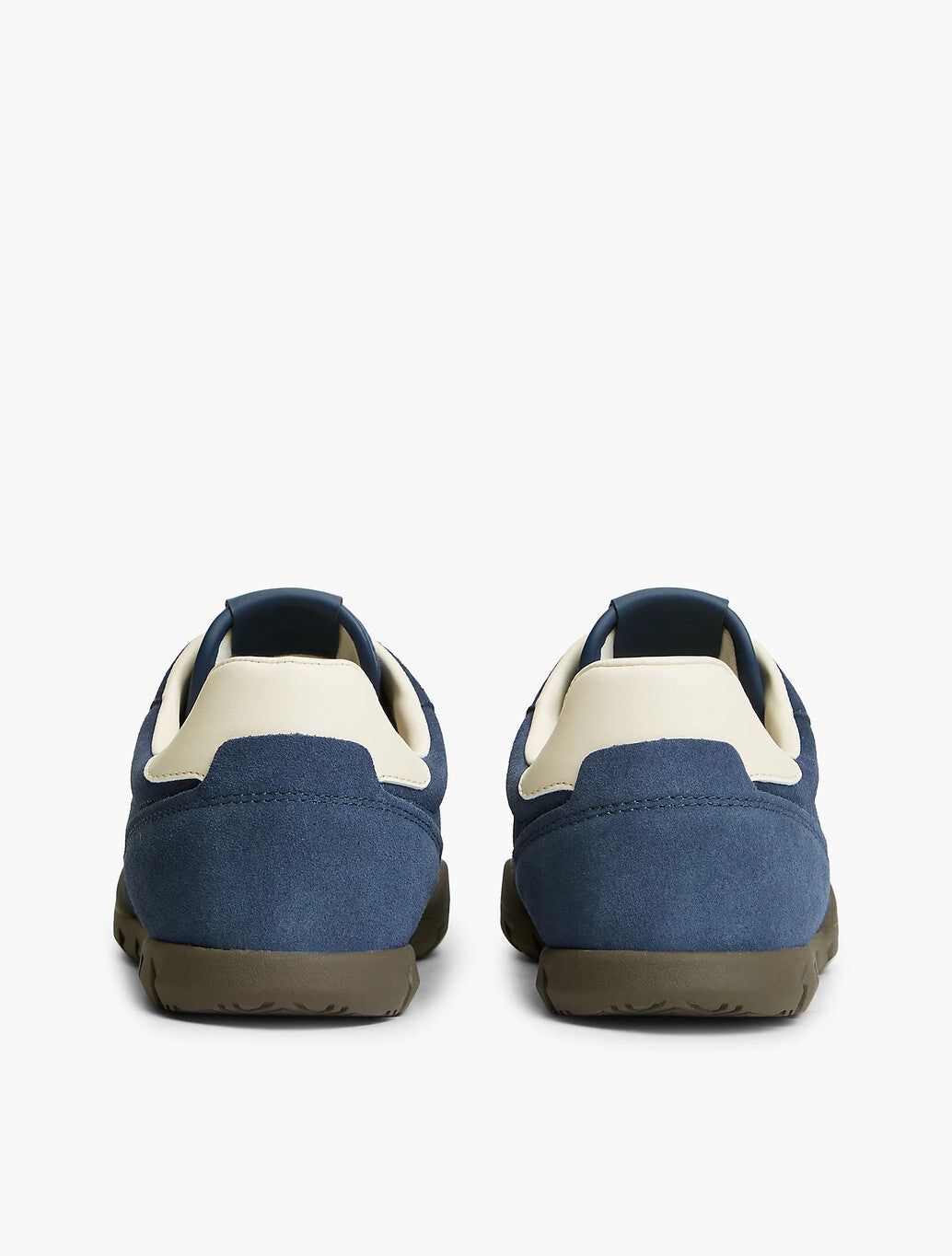 Tommy Jeans Suede Low Profile Trainers in Navy