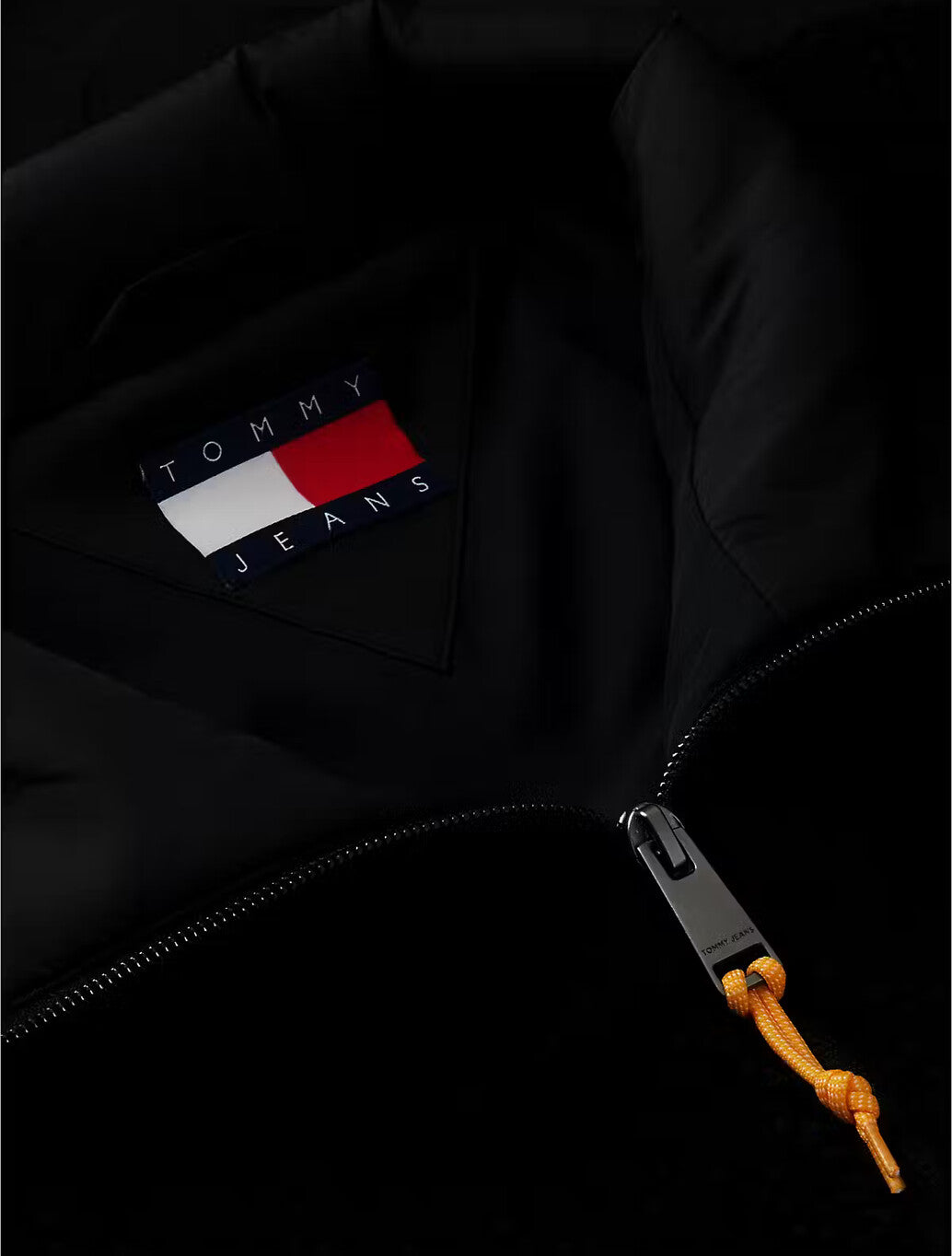Tommy Jeans Teddy Fleece Jacket in Black