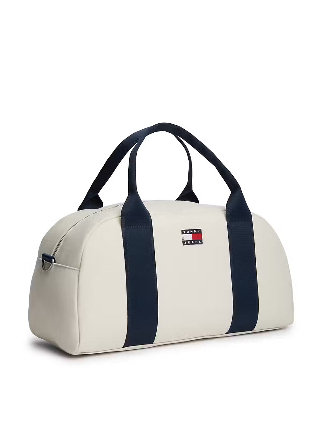 Tommy Jeans Varsity Duffel Bag in Beige