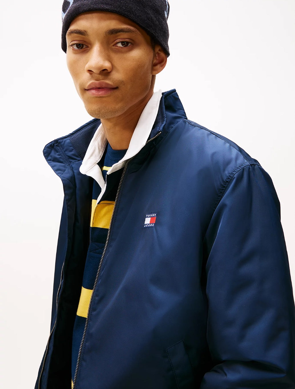 Tommy Jeans - Water Repellent Relaxed Padded Jacket - Navy
