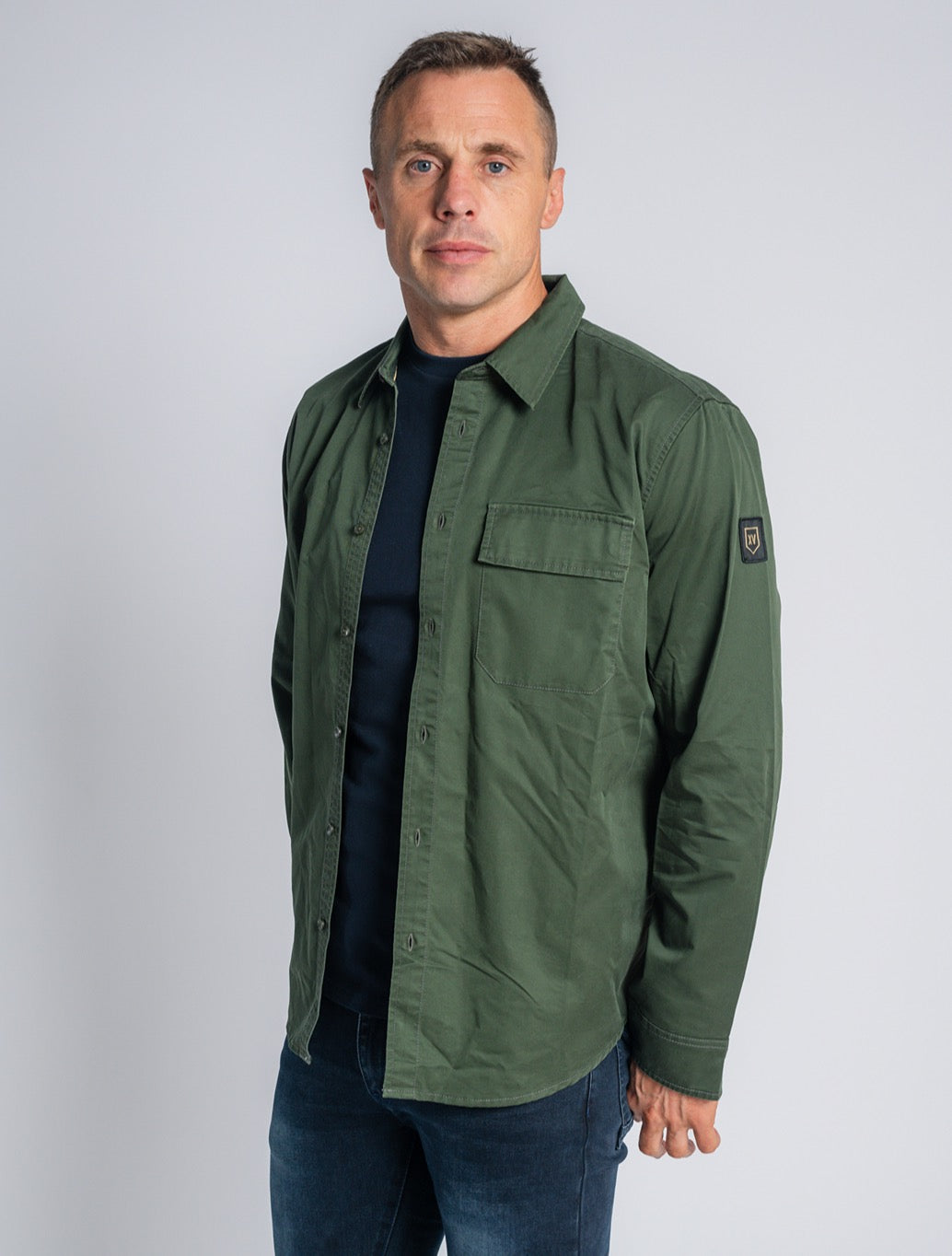 XV Kings - Flounders Overshirt - Dark Green