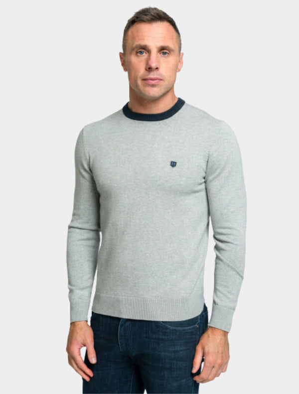 XV Kings - Abbotsdale Crew Knit - Grey