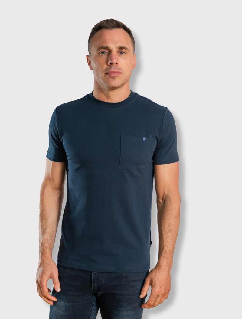 XV Kings - Warlock Crew Neck Pocket T-Shirt - Navy