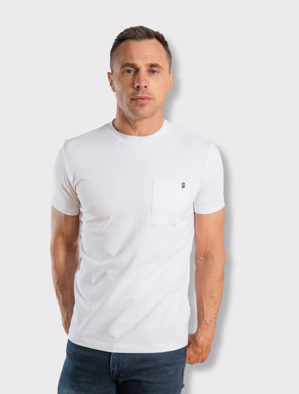 XV Kings - Warlock Crew Neck Pocket T-Shirt - White