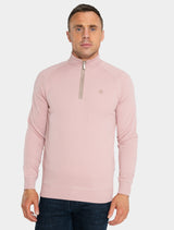 XV Kings – Falcons Funnel Neck Zip Top – Light Pink