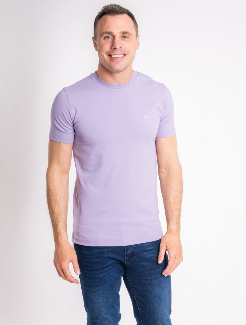 XV Kings - Redcliffe Plain Fitted T-Shirt - Lilac