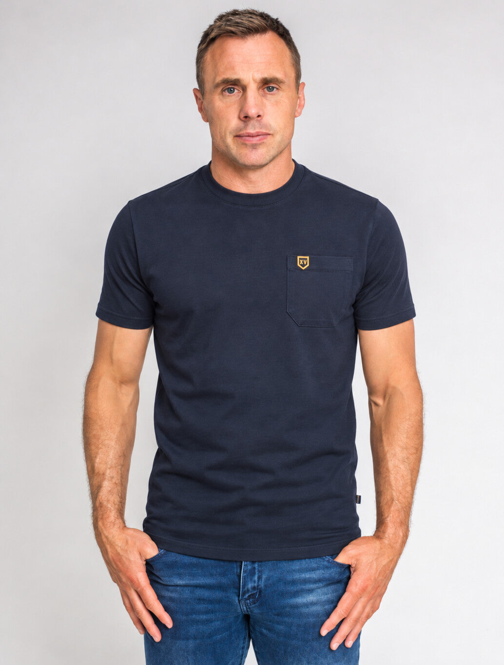 XV Kings Stormfront Pocket T-Shirt in Deep Ocean