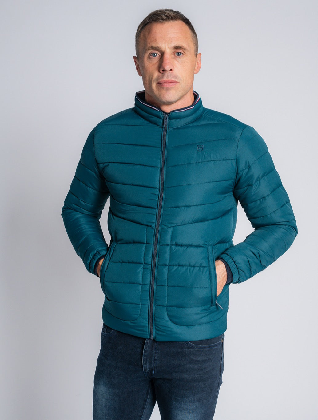 XV Kings - Sydenham Quilted Jacket - Teal