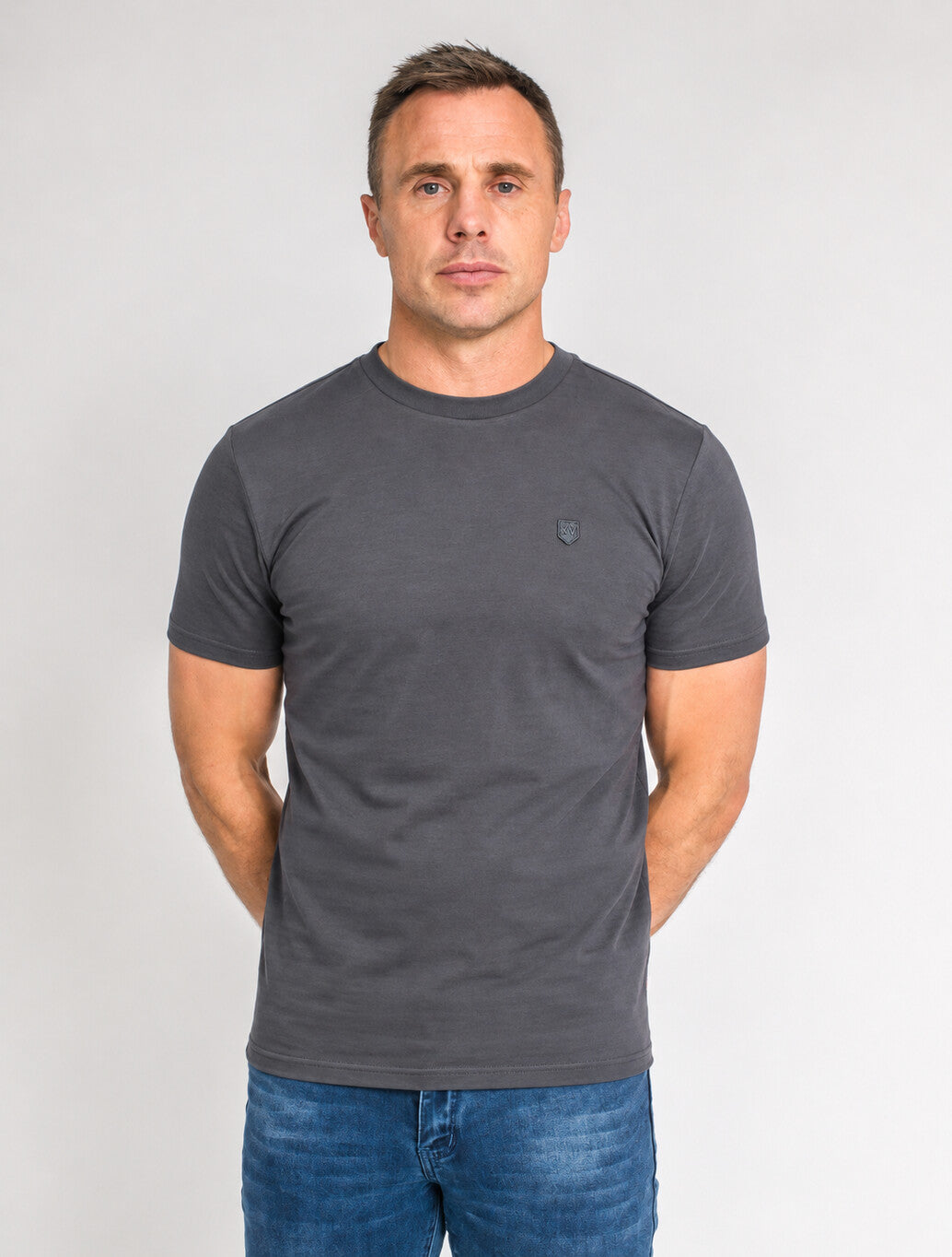 XV Kings Thunder Hawk T-Shirt in Wolfhound