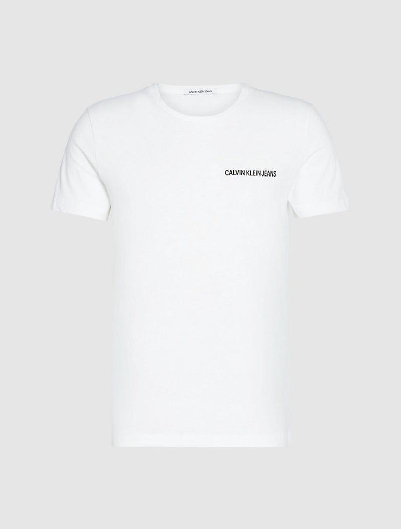 Calvin Klein - Chest Institutional T-Shirt - White