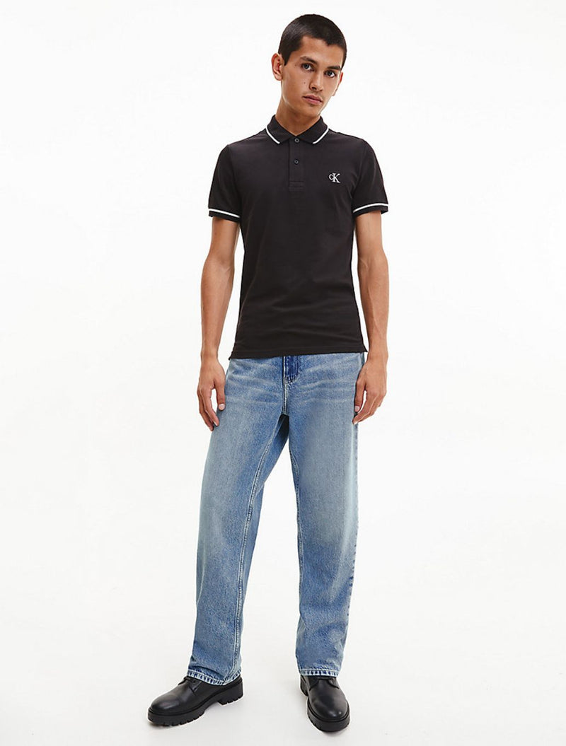 Calvin Klein - Slim Polo Shirt - Black